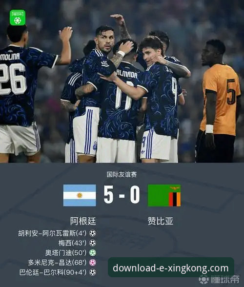 阿根廷5-0大胜赞比亚赛事详解与高清观赛体验介绍